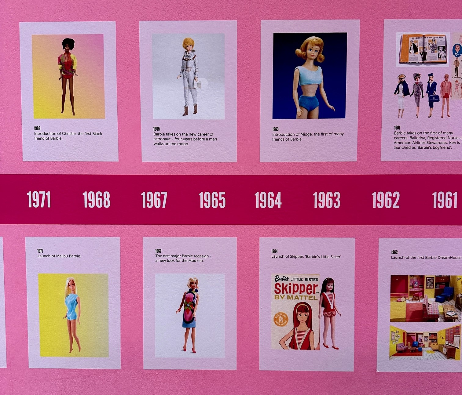 The Barbie Exhibition At The Design Museum, London The Barbie Exhibition At The Design Museum, London